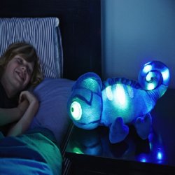 Børnelampe - Charley kamelæonen natlampe med lys og lyd