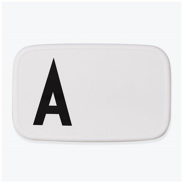 Madkasse med bogstav A til Z af Arne Jacobsen fra Design Letters