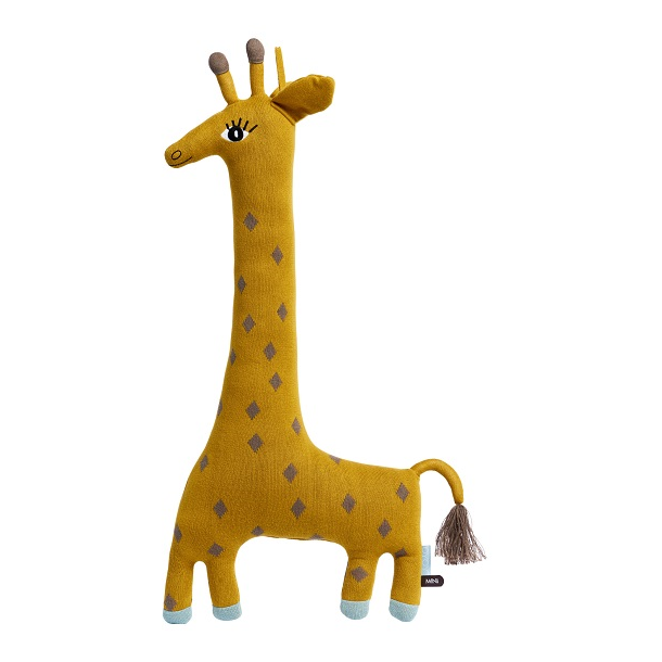 Pyntepude krammepude Noah giraf fra Oyoy