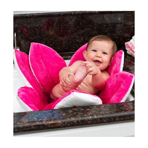 Blooming Bath - badeblomst til baby pink